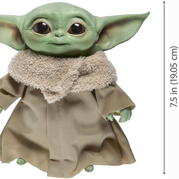Star Wars The Child Talking Plush Toy with Character Sounds and Accessories, The - Picture 3 of 4